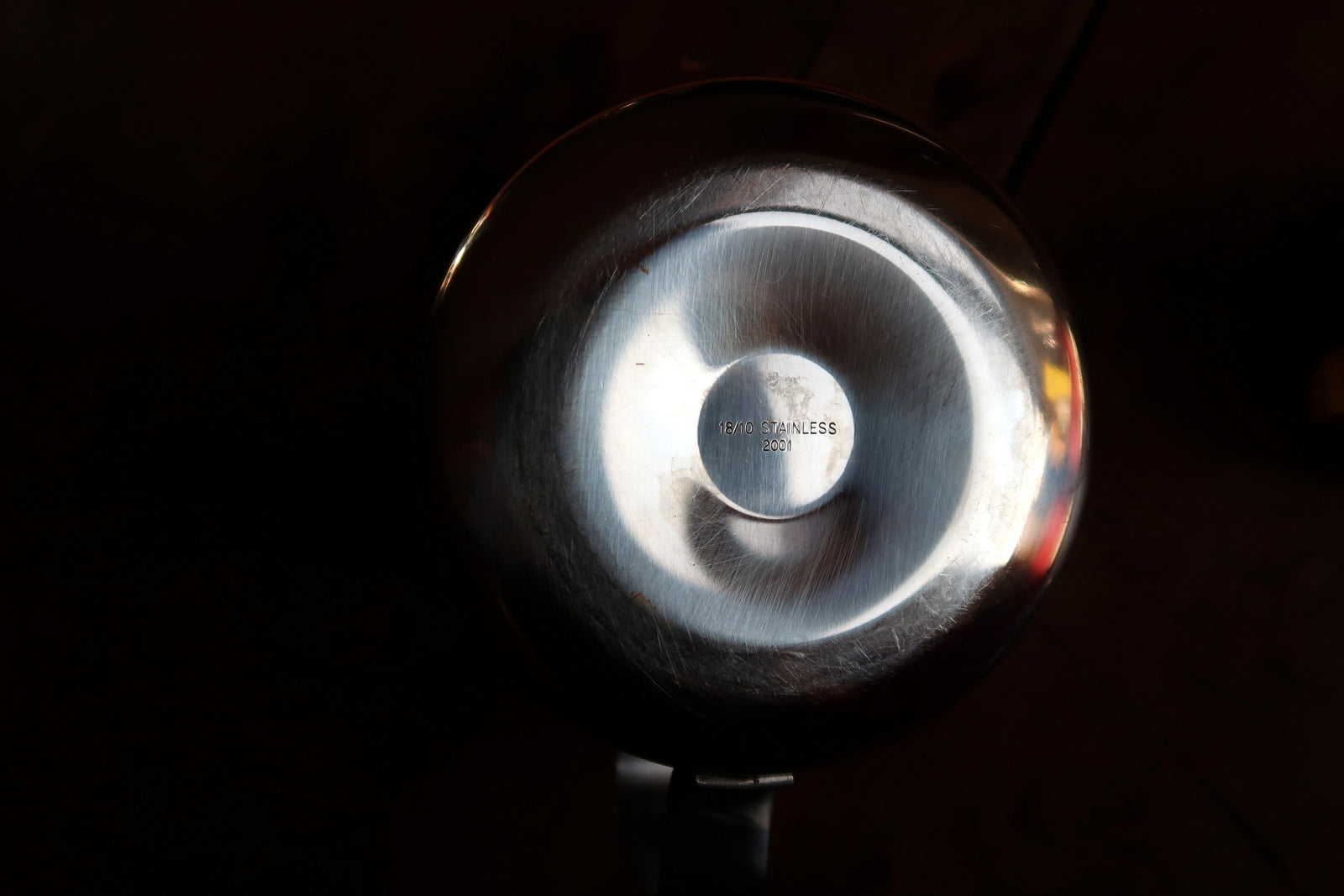 Minimalist steel teapot, modern industrial style with simple elegant form