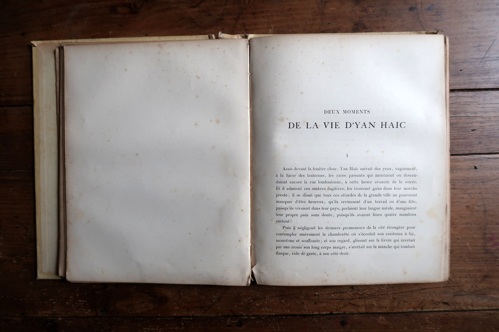 Mon Ami l’Oiseau Bleu interior pages, vintage French illustrations and text