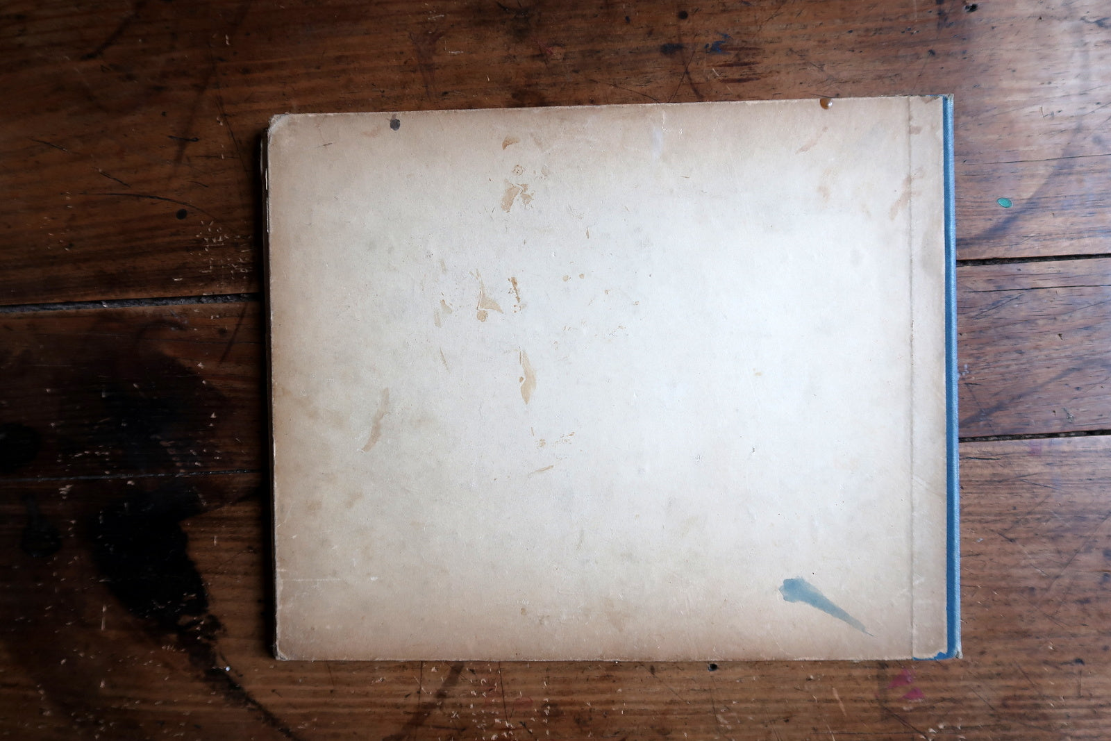 Antique French music book full view, 1920s illustrated children’s songs