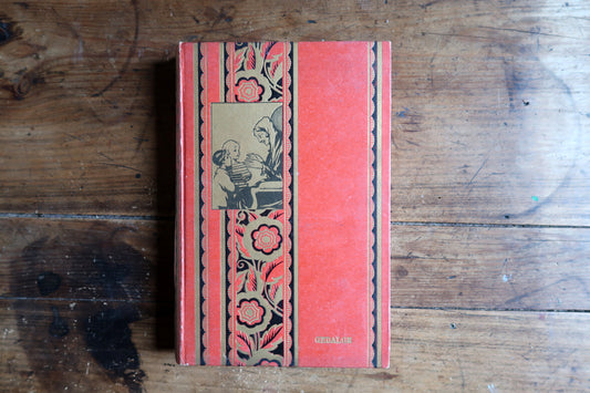 Vintage French children’s book Aventures de deux écoliers with illustrations