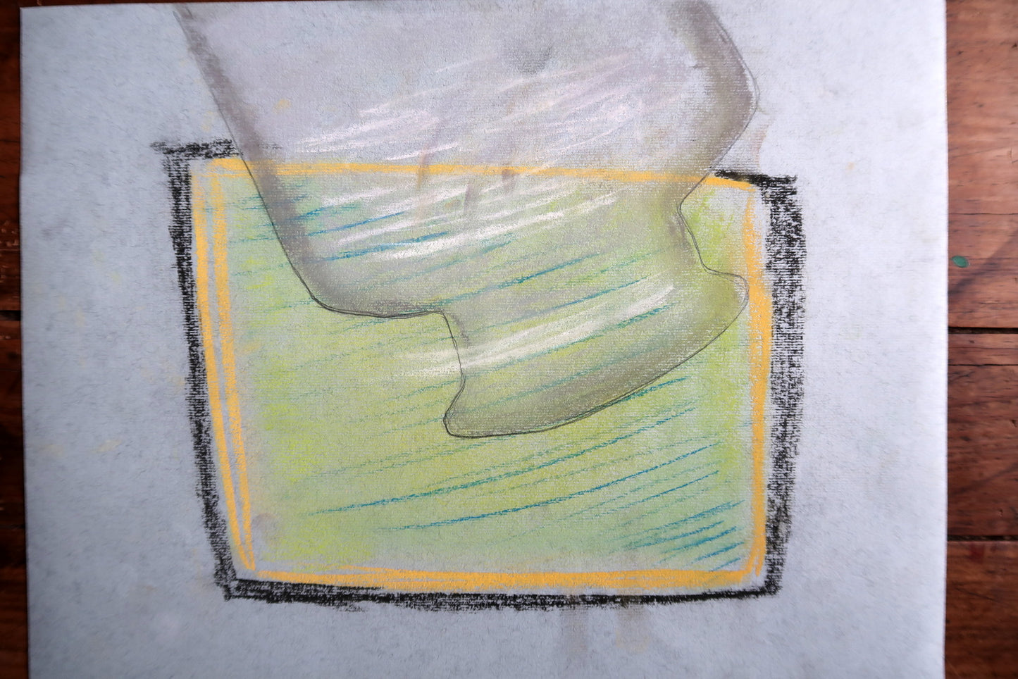 Pair of vintage nude sketches, expressive figurative compositions on paper