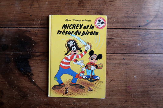Disney Mickey Mouse book cover view, colorful illustrated children’s edition