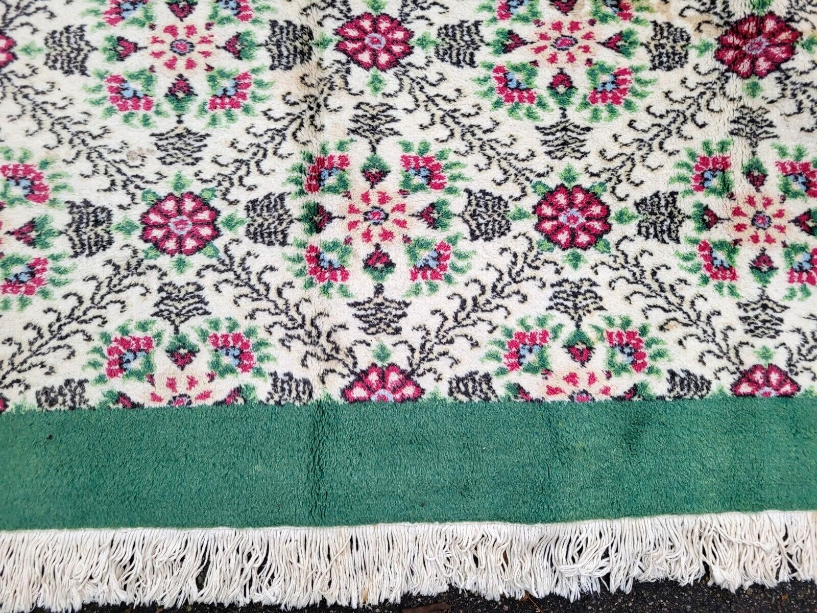 Close-up of the intricate floral and foliage details.
