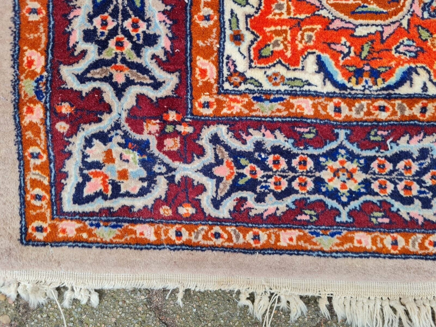 Border detail showing ornate floral motifs


