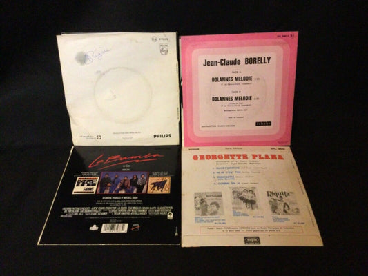 J.C. Borelly vintage 45 RPM vinyl record in its original sleeve