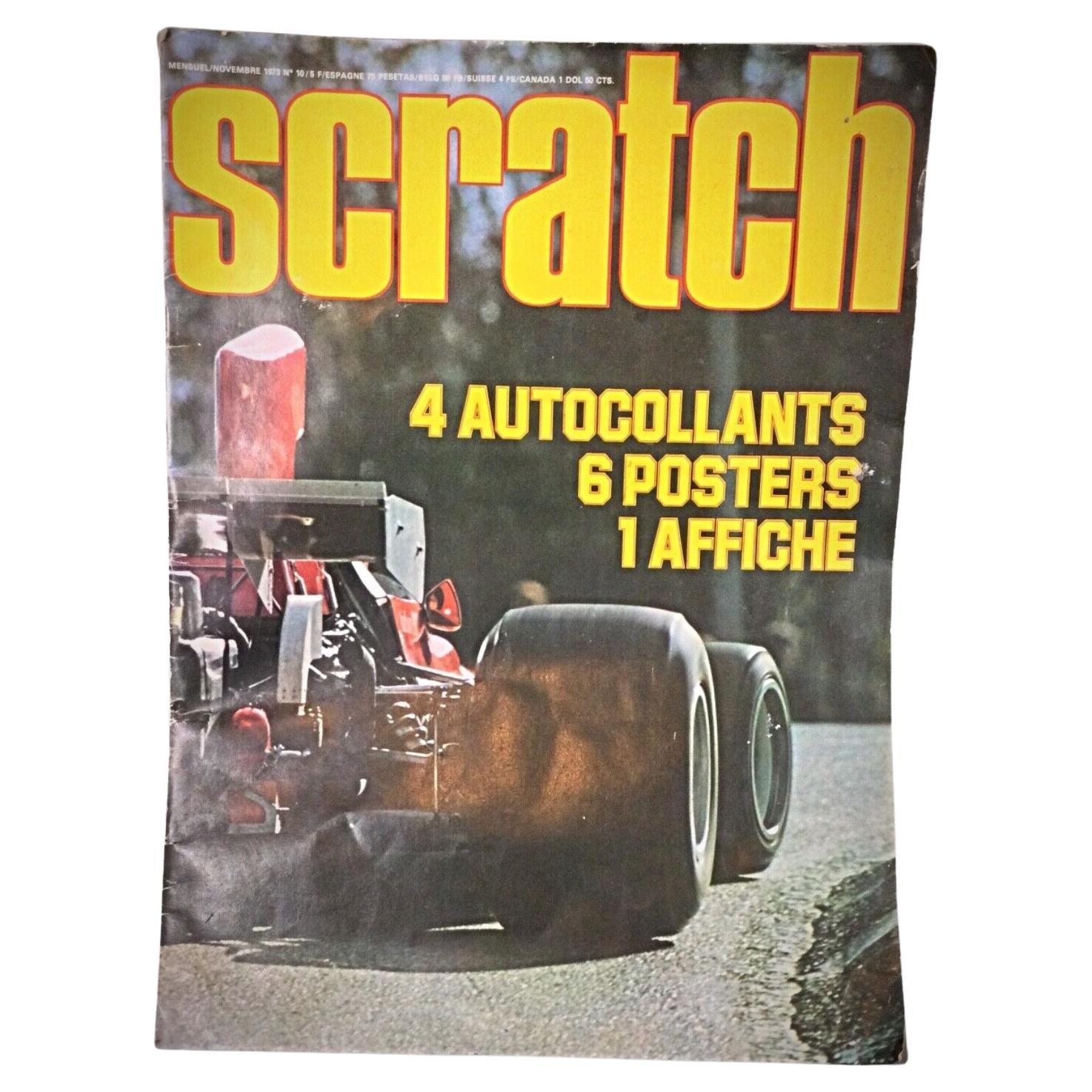 Vintage F1 Scratch Magazine Issue No. 10 November 1973
