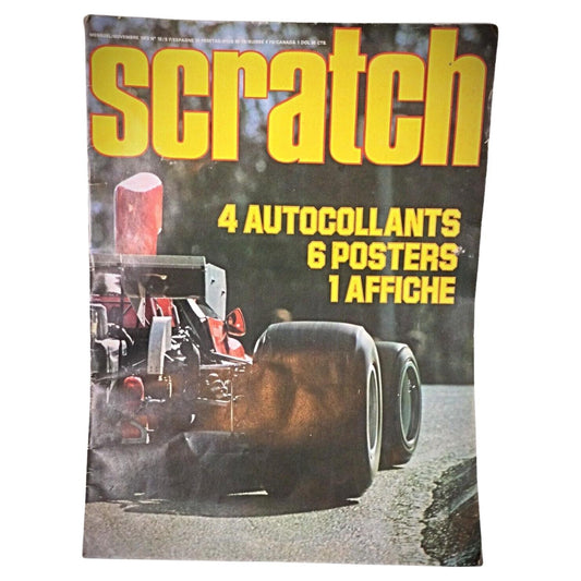 Vintage F1 Scratch Magazine Issue No. 10 November 1973
