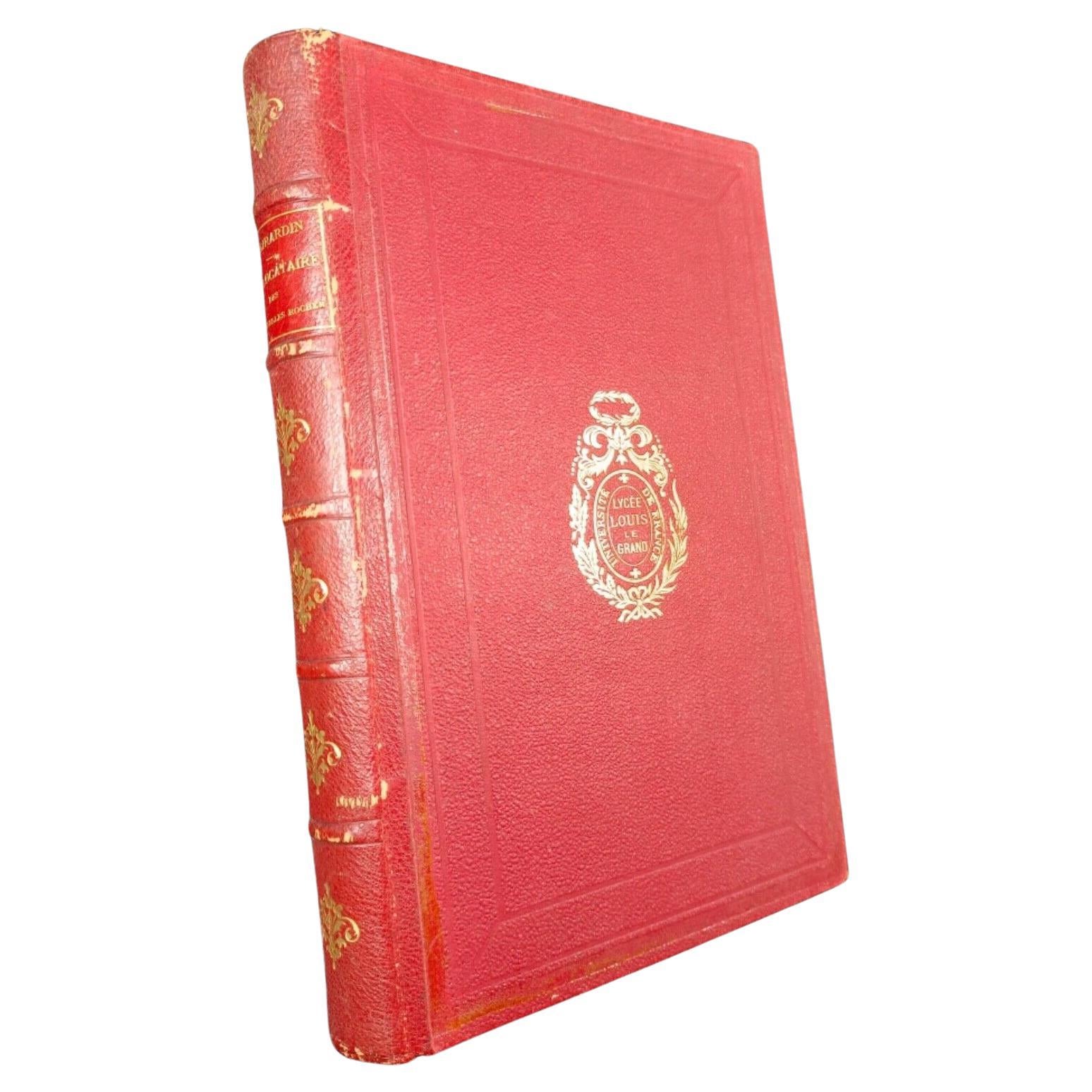Antique book Le Locataire des Demoiselles Rocher by J. Girardin, published by Hachette

