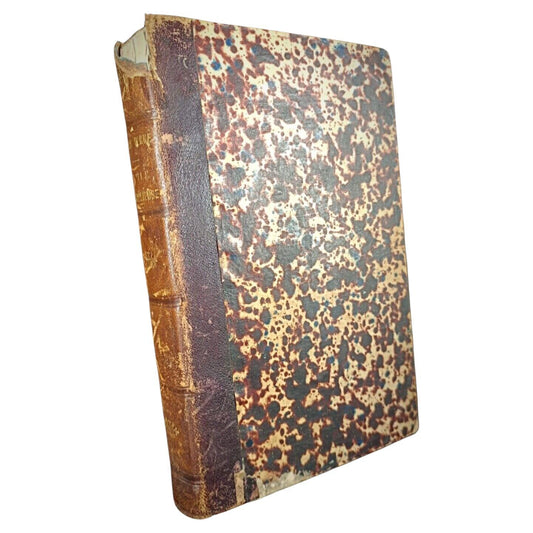 Antique book L'Île Mystérieuse by Jules Verne, Part 1, early edition
