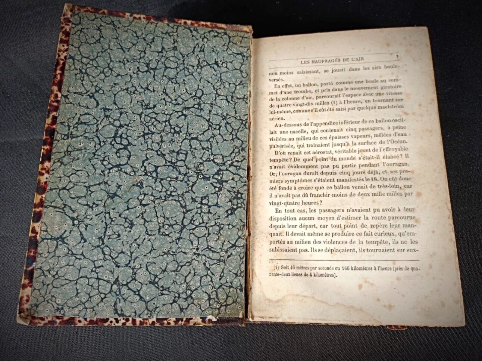 Vintage adventure novel by Jules Verne, a rare collector’s item
