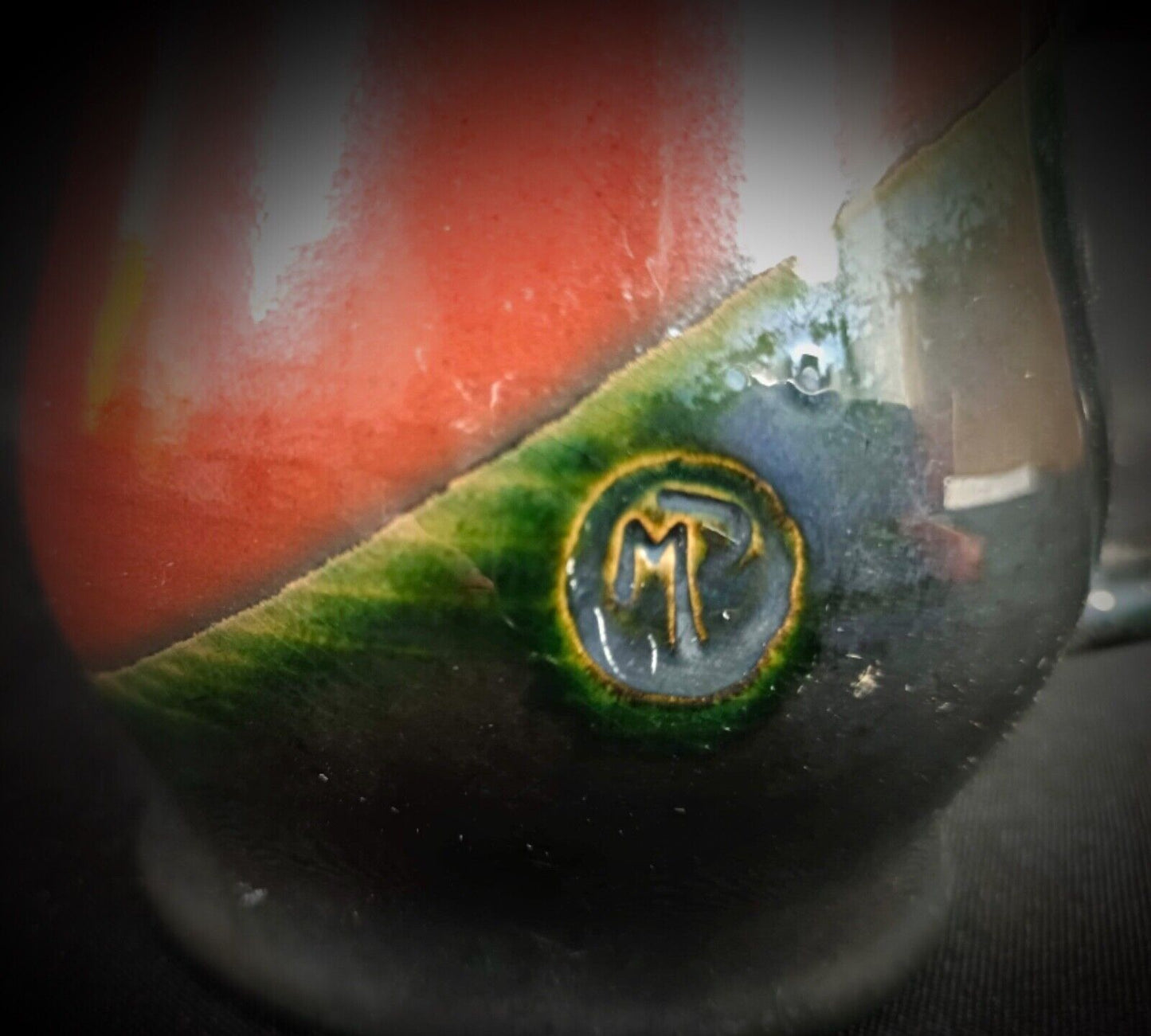 Unique Michel Poully ceramic pitcher for collectors of modern art
