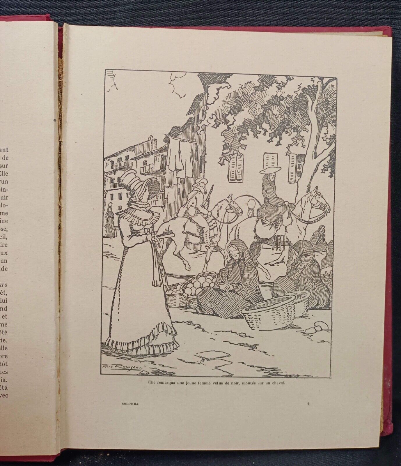 Vintage French book — Colomba by Prosper Mérimée
