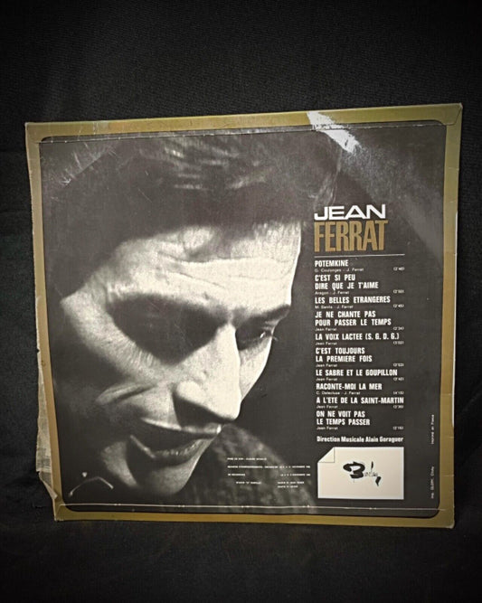 1965 Barclay LP with Jean Ferrat portrait

