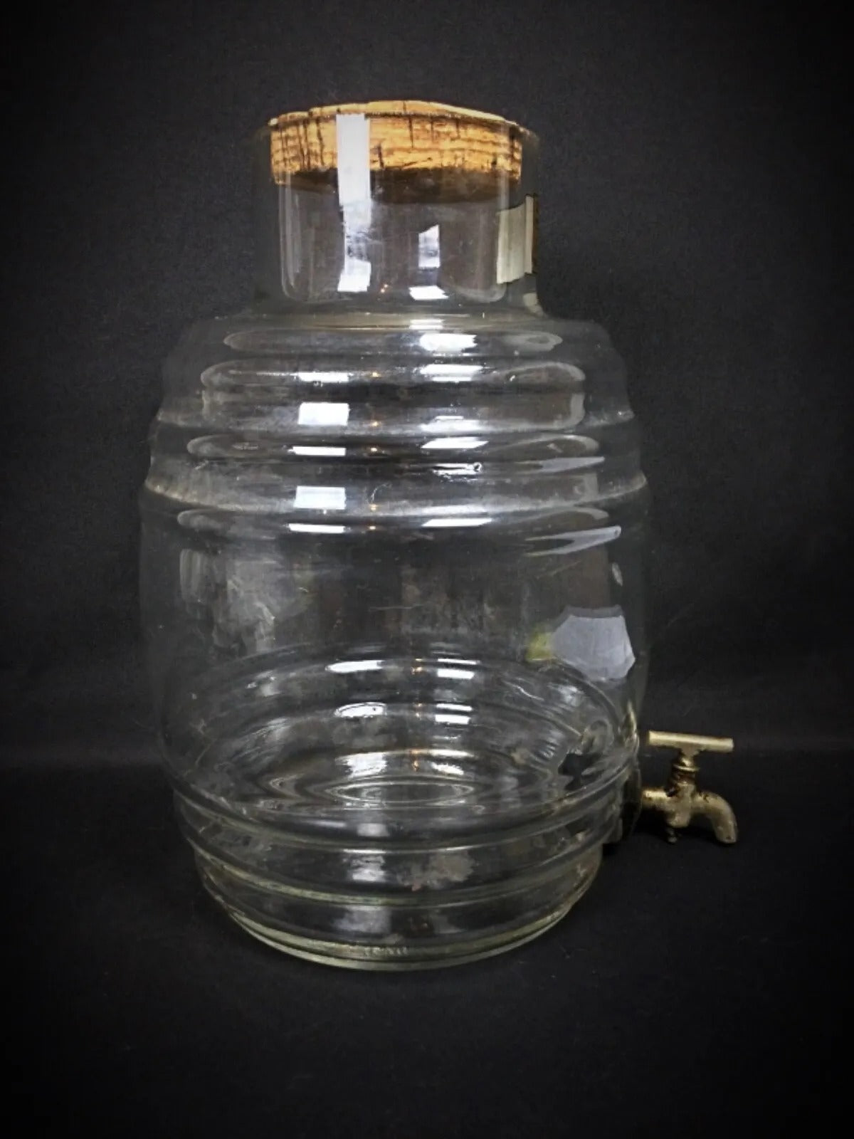 Brand lettering and detailing on glass surface

