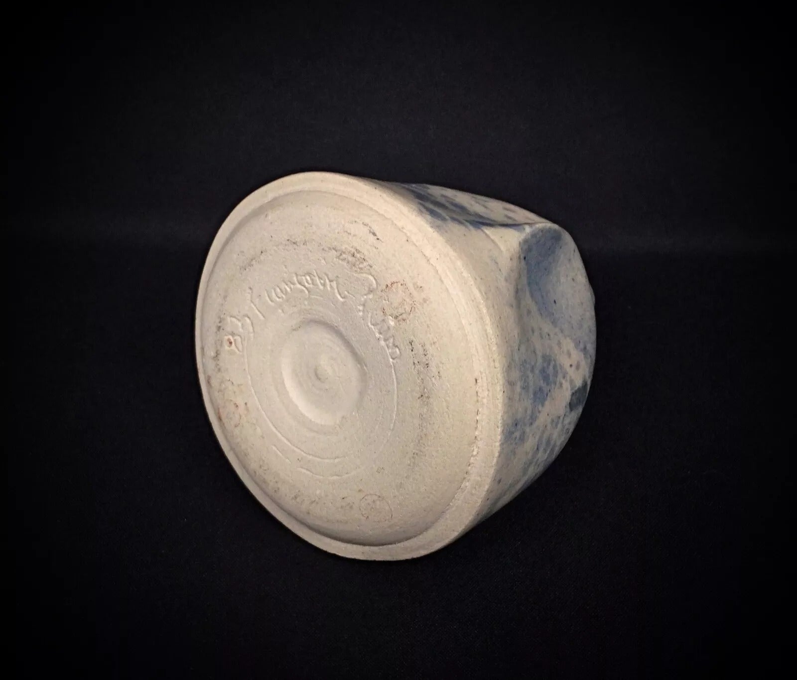 Side profile showing the slender neck and rounded body form

