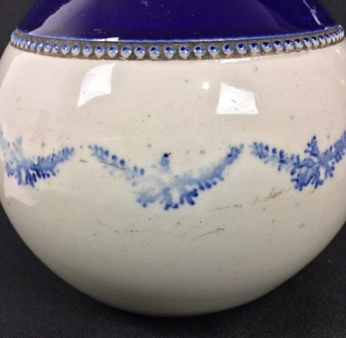 Shot focusing on the handle attachment and grip area

