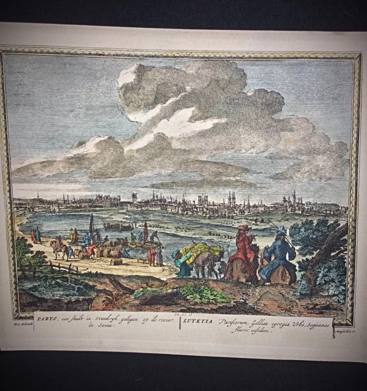 Historically significant artwork ideal for collectors of classic prints in interior setting

