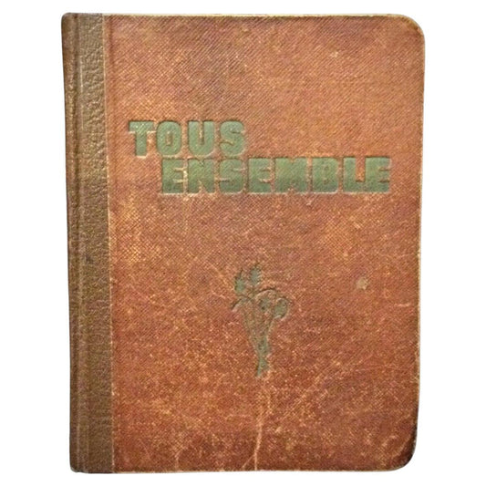 Antique book "Retour en Chrétienté" by J. Servel hardcover edition
