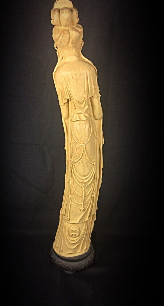 Intricate resin sculpture – Asian art design
