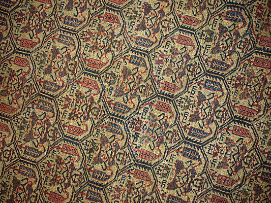 Detailed Garden Design - Antique Farahan Rug