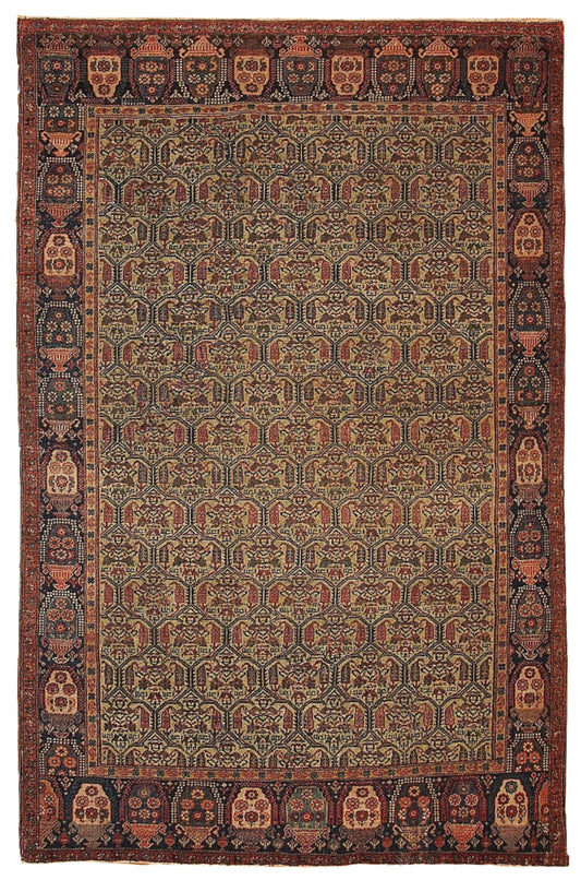 Antique Middle Eastern Farahan Rug