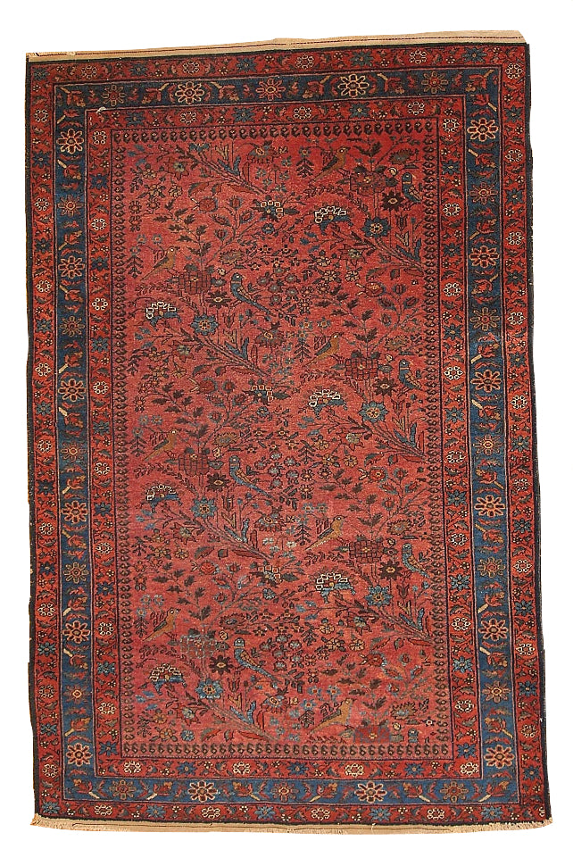 Antique Middle Eastern Lilihan Rug