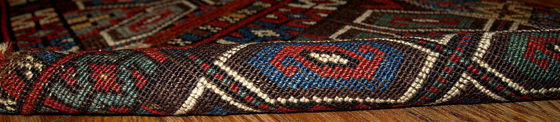 Handmade antique collectible Turkish Yastik rug 1.5' x 3' (45cm x 91cm) 1880s - 1B349 - One Royal Art