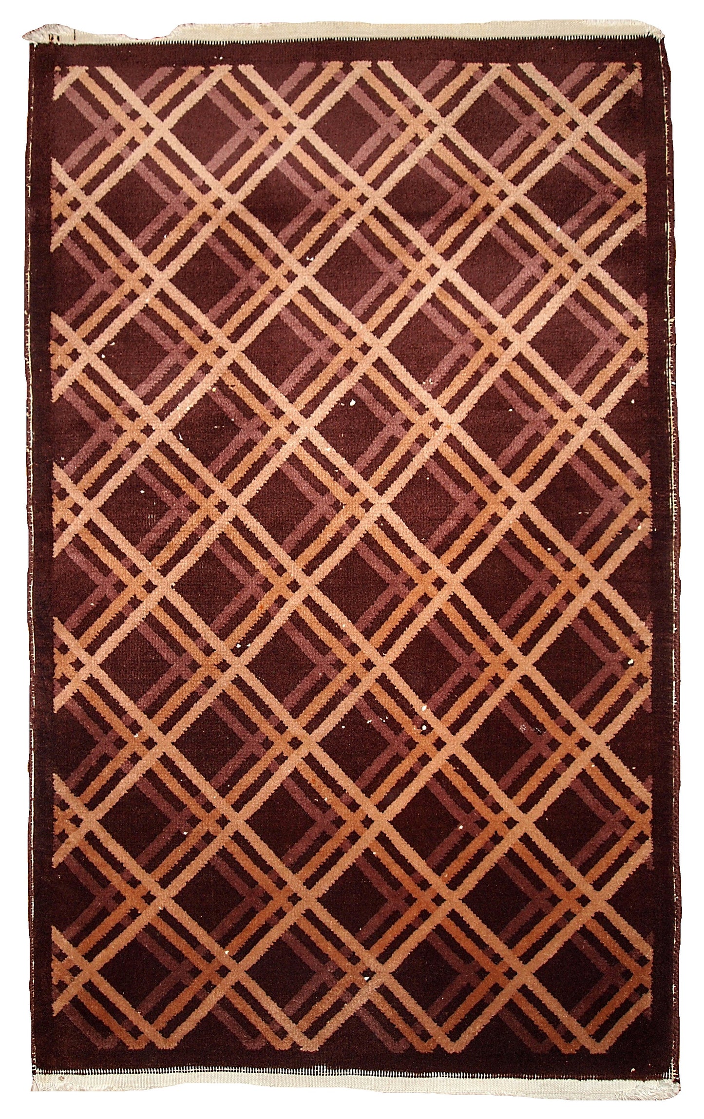 Handmade antique Art Deco Chinese rug 1920s