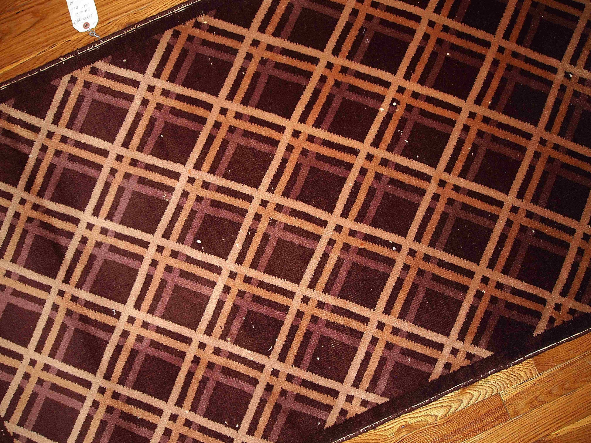 Handmade antique Art Deco Chinese rug 1920s