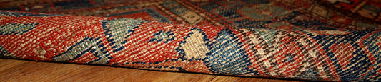 Handmade antique Persian Lilihan runner 1920s