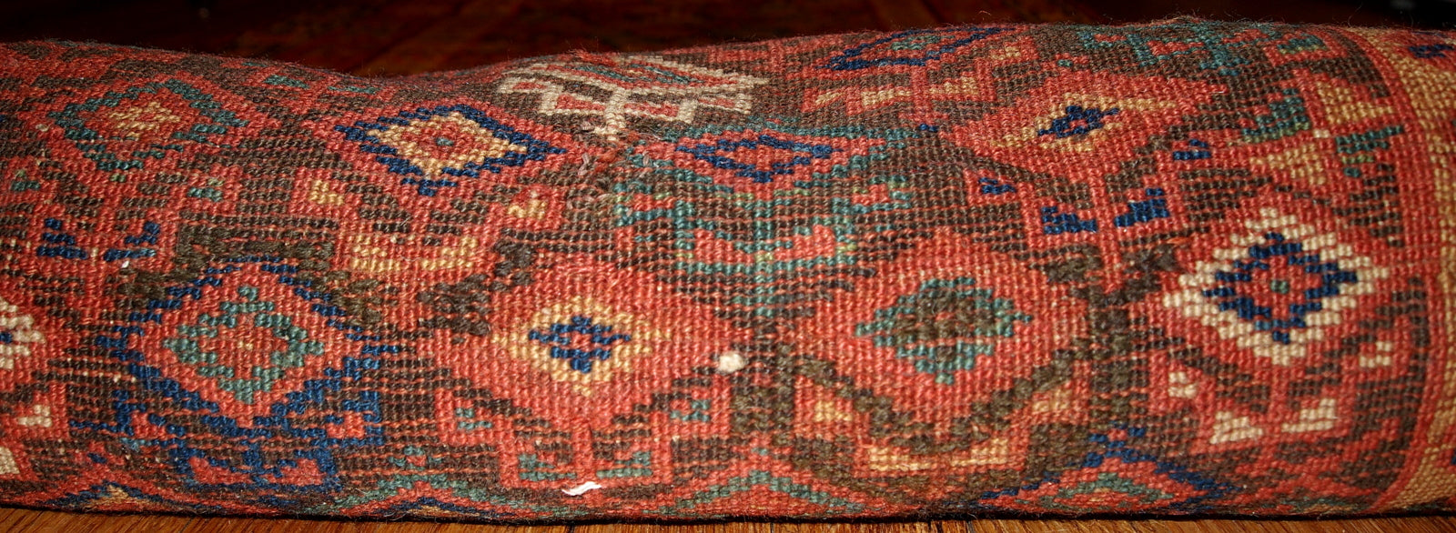 Handmade antique Persian Kurdish runner 1880s