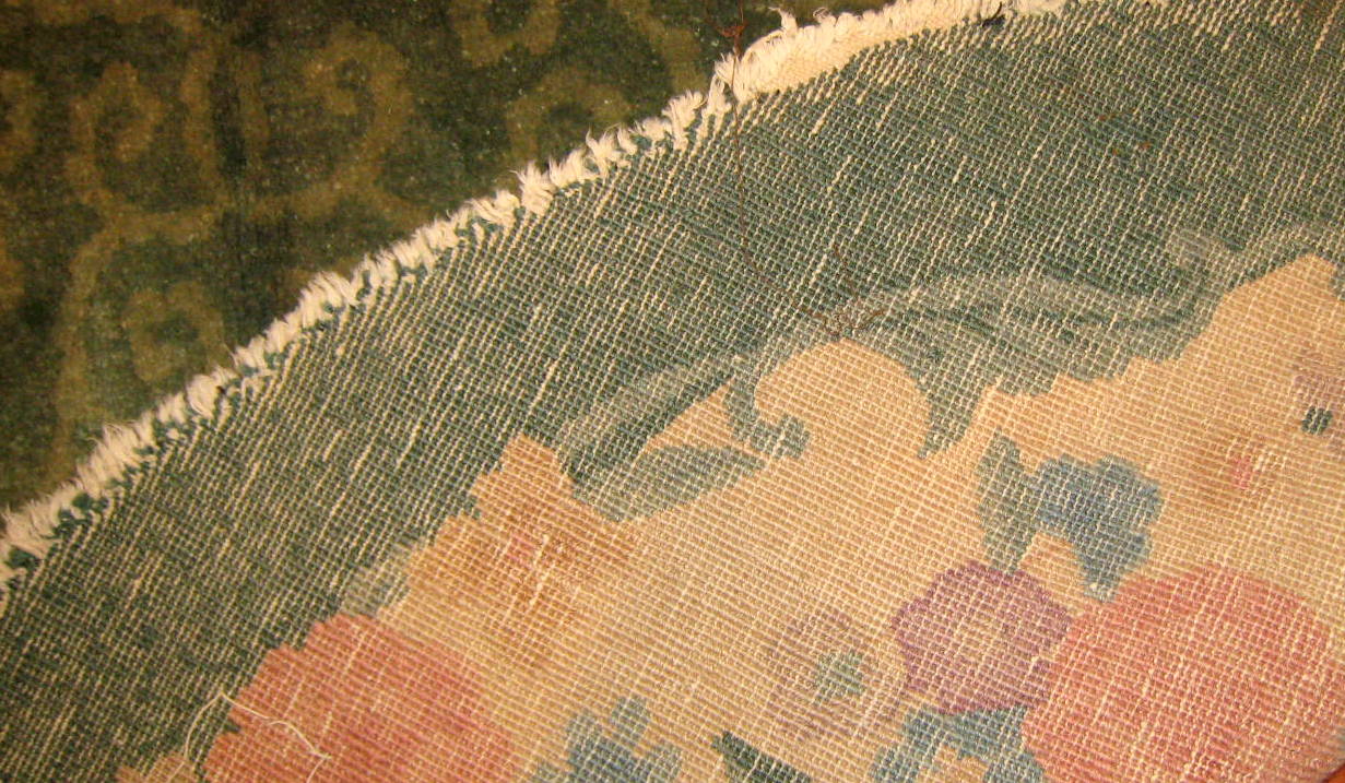 Handmade antique Art Deco Chinese rug 1920s