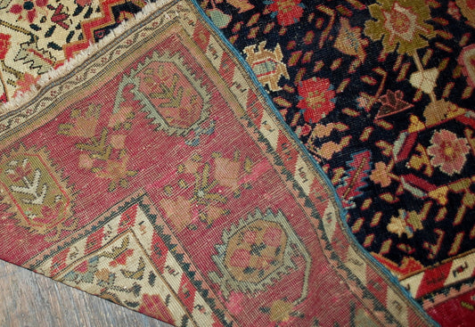 Handmade antique Caucasian Karabagh rug 1880s