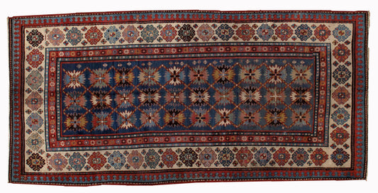 Handmade antique Caucasian Talish rug 1880s