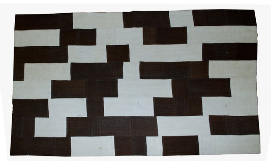 Handmade vintage Turkish Patchwork kilim 1970s