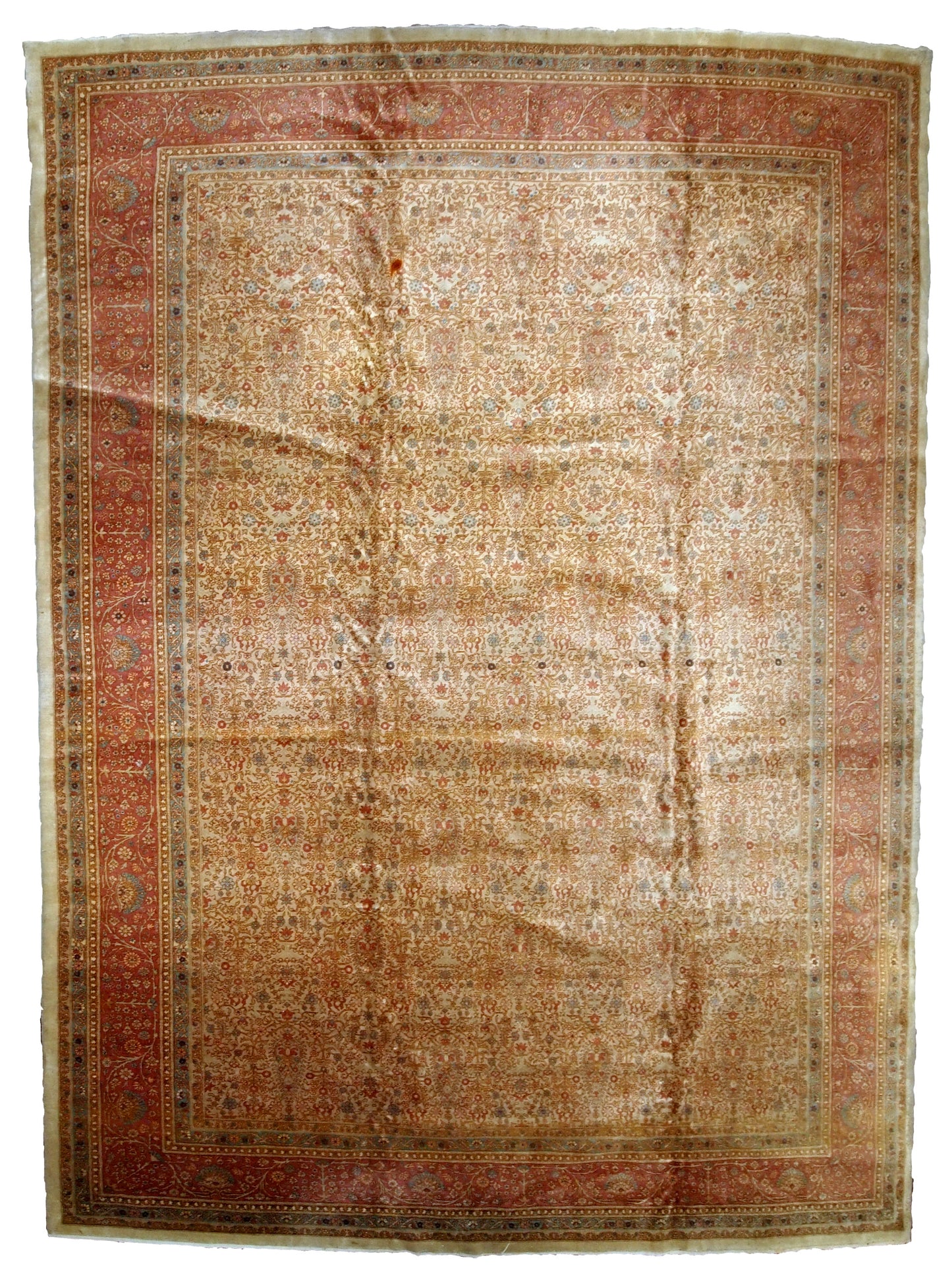 Handmade antique Turkish Sivas rug, 1900s