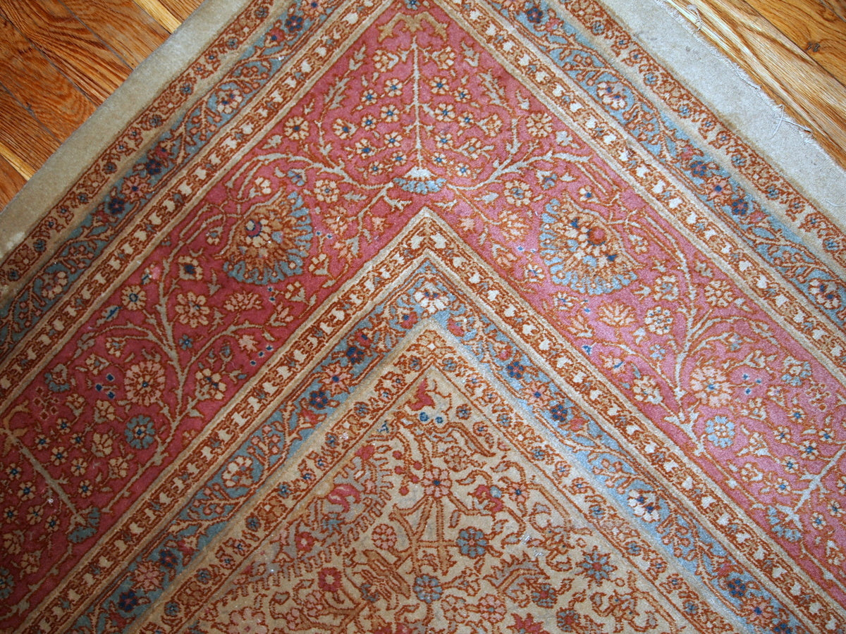 Handmade antique Turkish Sivas rug, 1900s