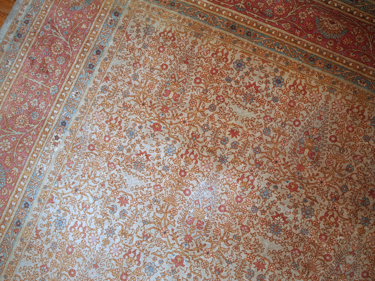 Handmade antique Turkish Sivas rug, 1900s