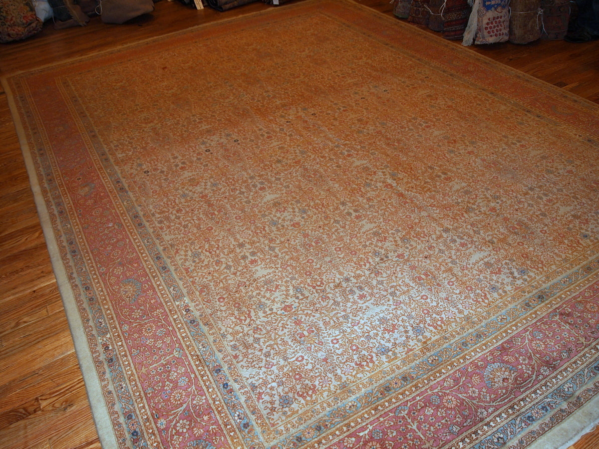 Handmade antique Turkish Sivas rug, 1900s