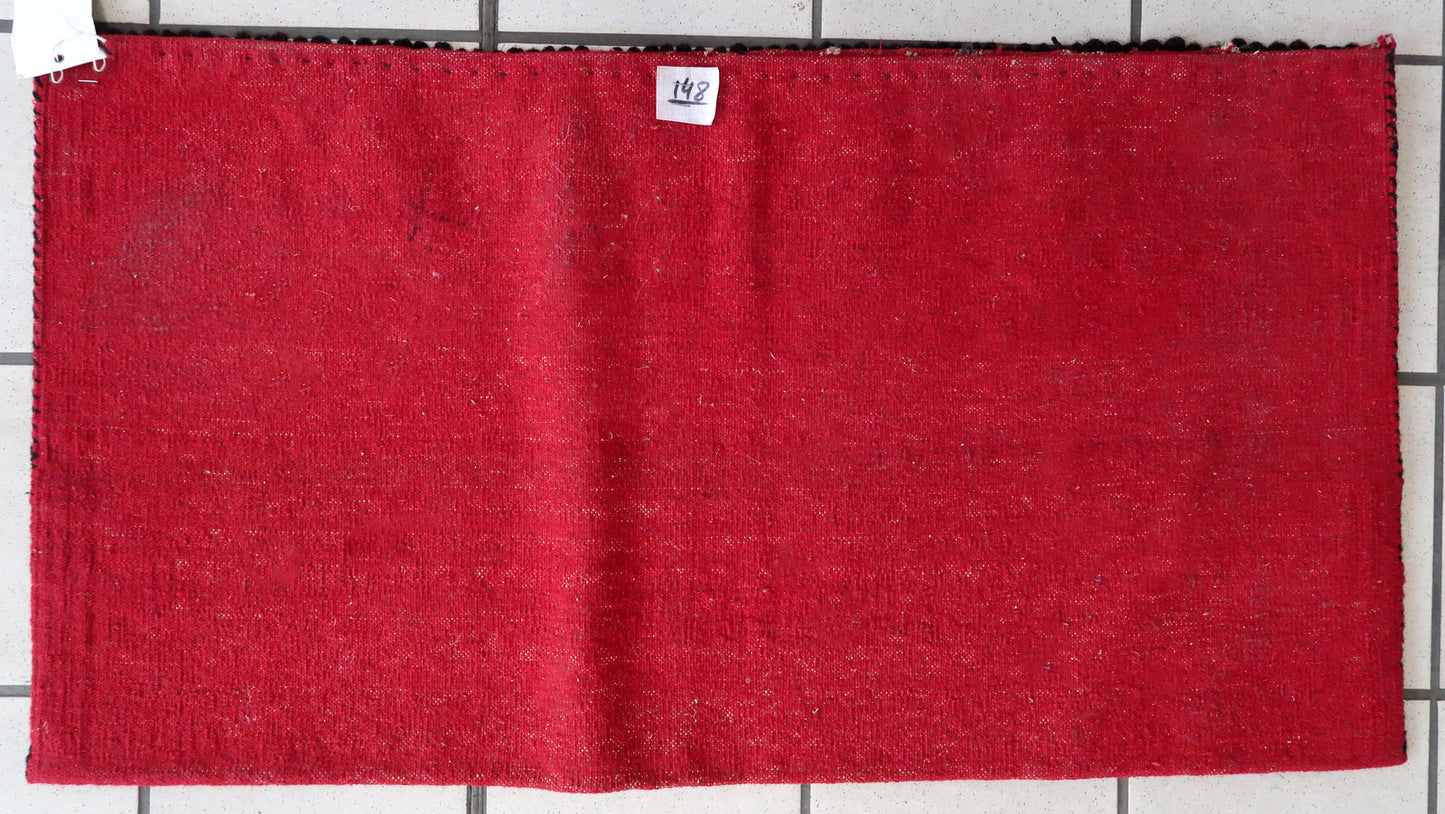 Handmade vintage Turkmen Tekke salt bag 1970s