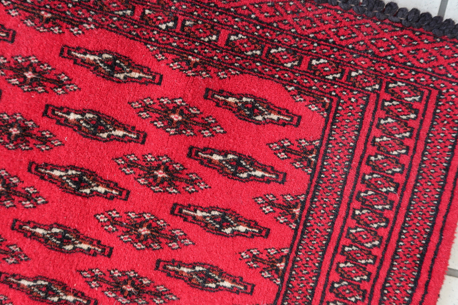 Handmade vintage Turkmen Tekke salt bag 1970s