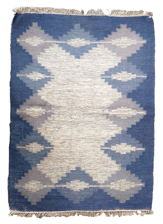 Handmade vintage Persian Ardabil kilim 1970s