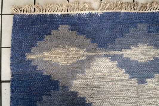 Handmade vintage Persian Ardabil kilim 1970s