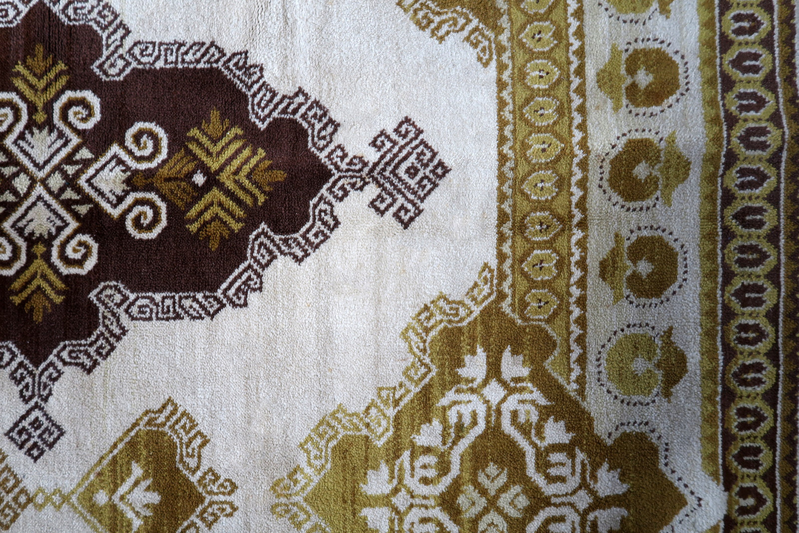 Vintage French Savonnerie rug 1950s