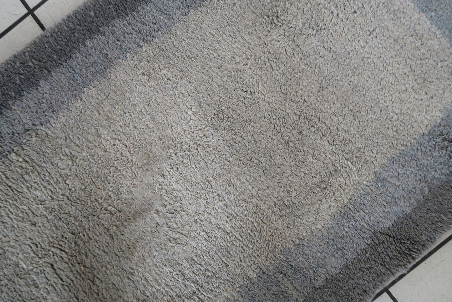 Handmade vintage Persian Gabbeh runner 1960s