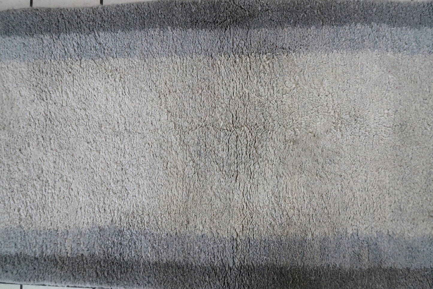 Handmade vintage Persian Gabbeh runner 1960s