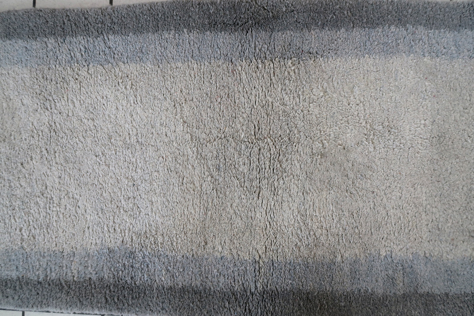 Handmade vintage Persian Gabbeh runner 1960s