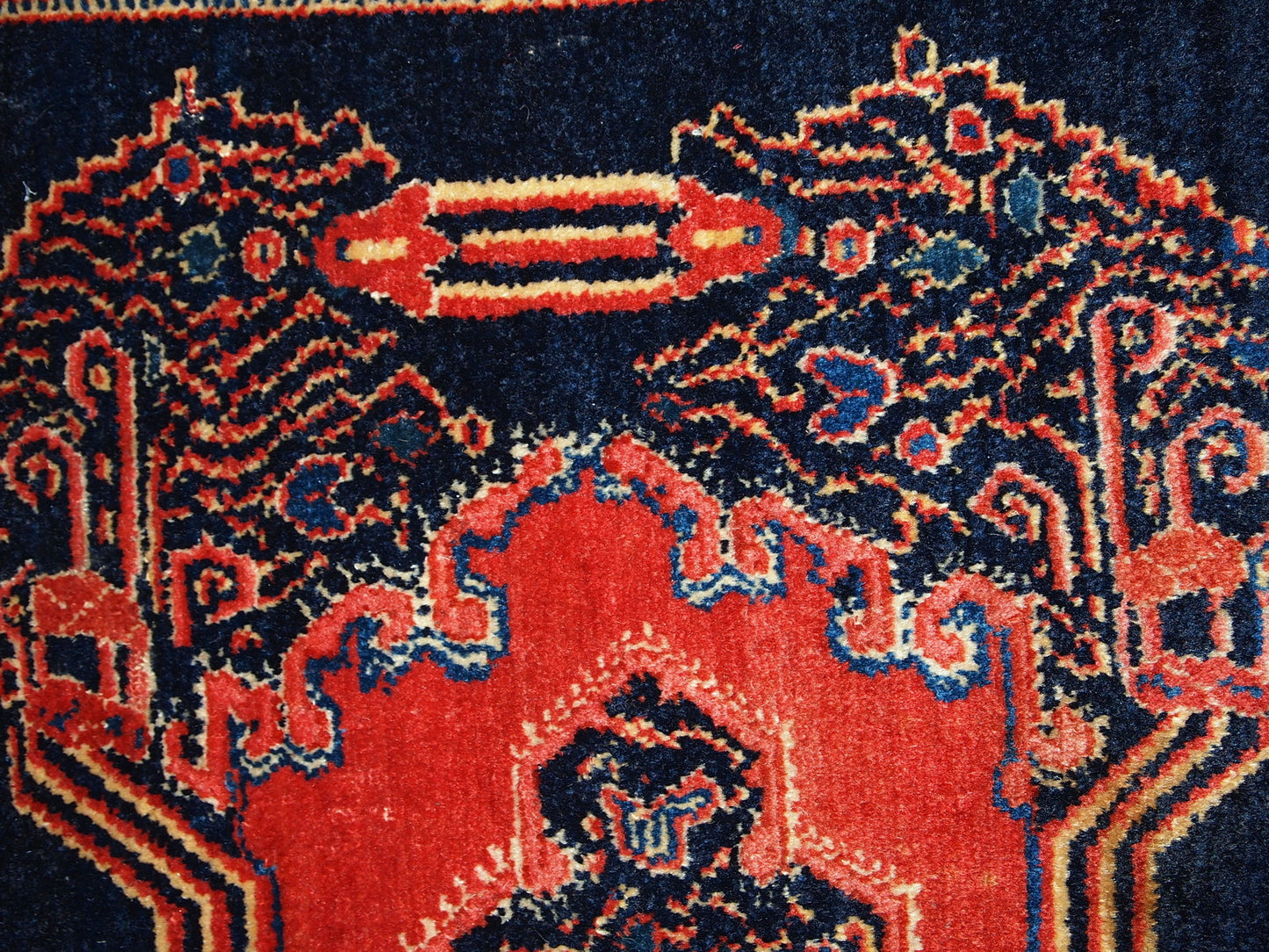 Antique Persian Senneh rugs in original good condition. Very fine rugs with detailed design.