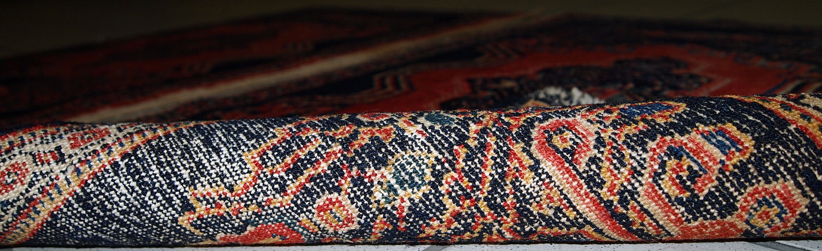 Handmade antique Persian pair of Senneh rugs, 1900s