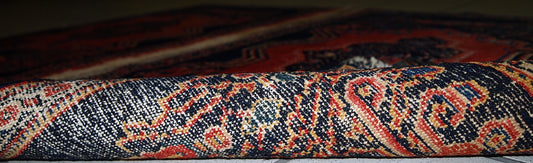 Handmade antique Persian pair of Senneh rugs, 1900s